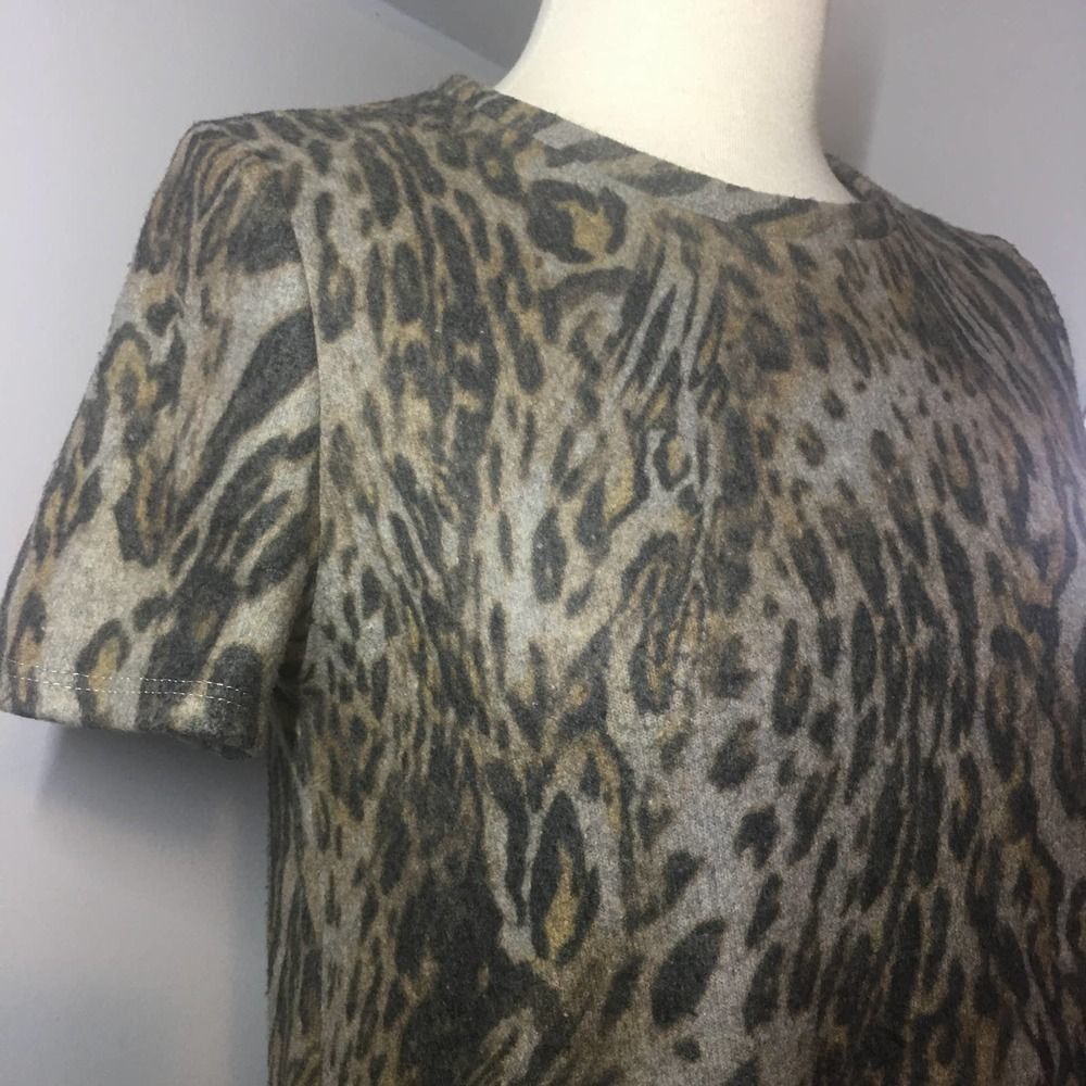 Zara Woman Animal Print Dress S - Picture 3 of 12
